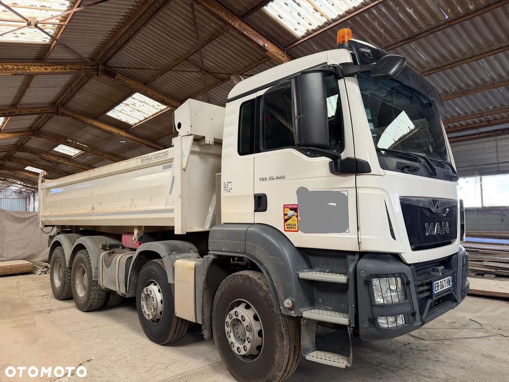 MAN TGS 35.440 / 8X4 / WYWROTKA 2 STR. / HYDROBURTA / BORDMATIC / ZABUDOWA MEILLER KIPPER - 2