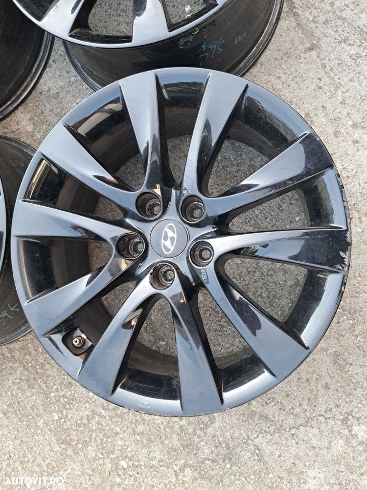Set jante Hyundai R18 _ 5x114.3 cu senzori presiune ! - 3