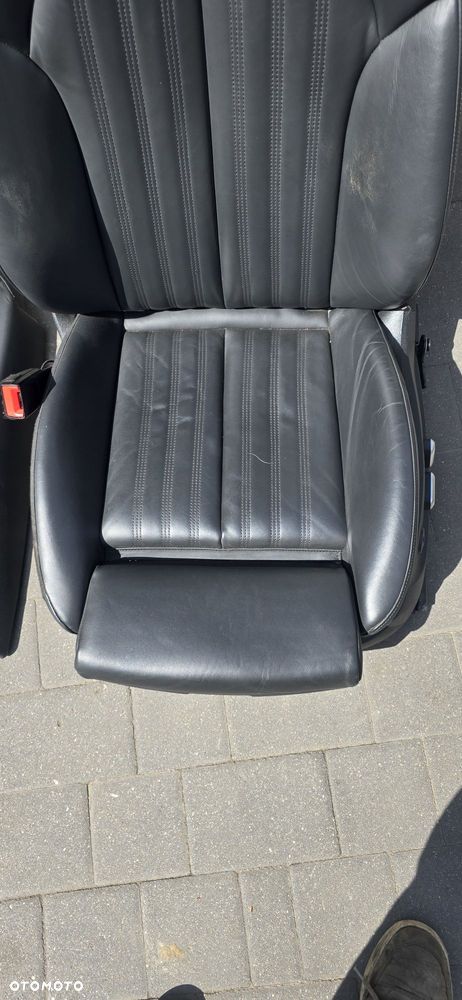 Fotele kanapy Audi A6 C7 lift S-Line skóra elektryczne - 3