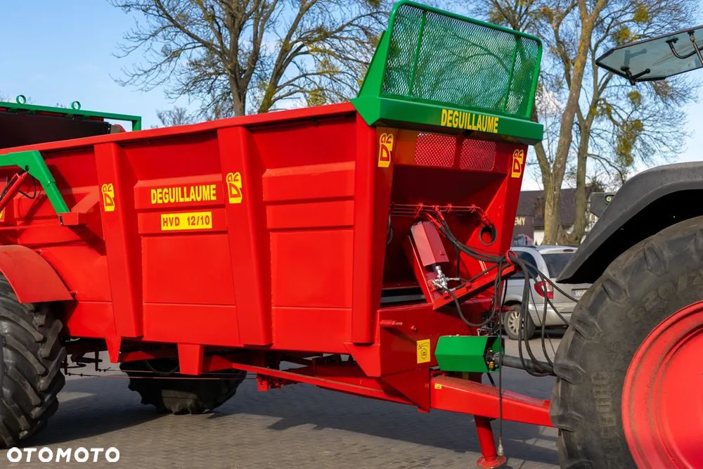 Inny ROZRZUTNIK OBORNIKA DEGUILLAUME HVD12/10 12T KLAPA HYDARULICZNA  Posiadam wiele maszyn Prasa Ciągnik Kosiarka - 23
