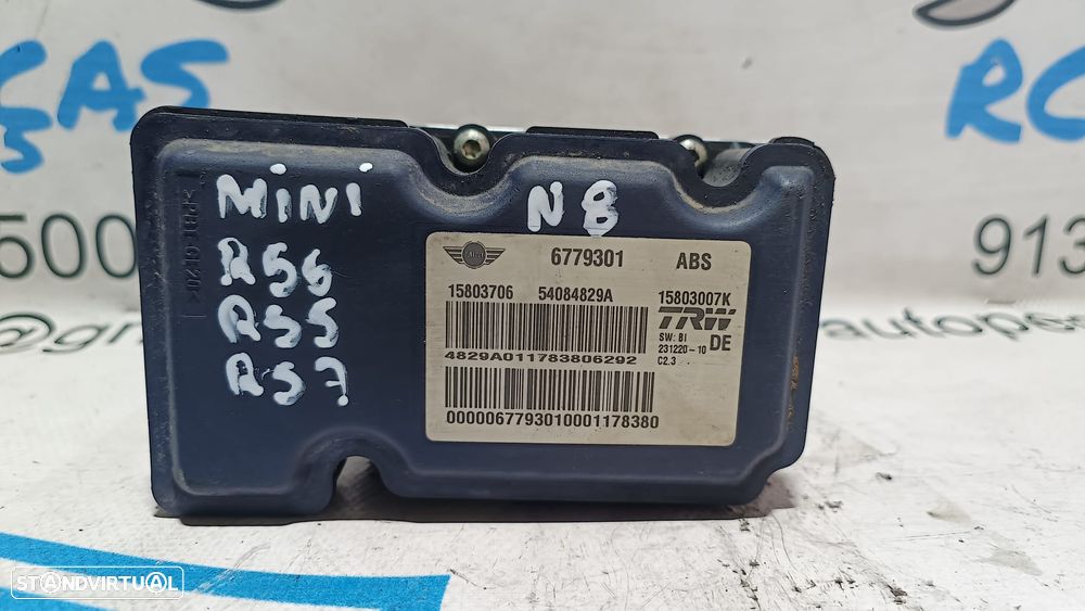 ABS MODULO BLOCO HIDRAULICO MINI COOPER R56 6779301 15803706 54084829A 15803007K R57 R58 R59 - 4
