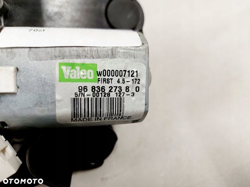 citroen ds3 c3 silniczek mechanizm wycieraczki tylniej klapy tył 9683627380 - 3