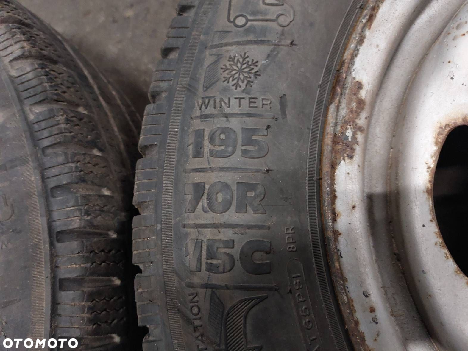 FELGI STALOWE 2 SZT 5x160 5,5Jx15 ET60 FI65,1 FORD TRANSIT IV - 3
