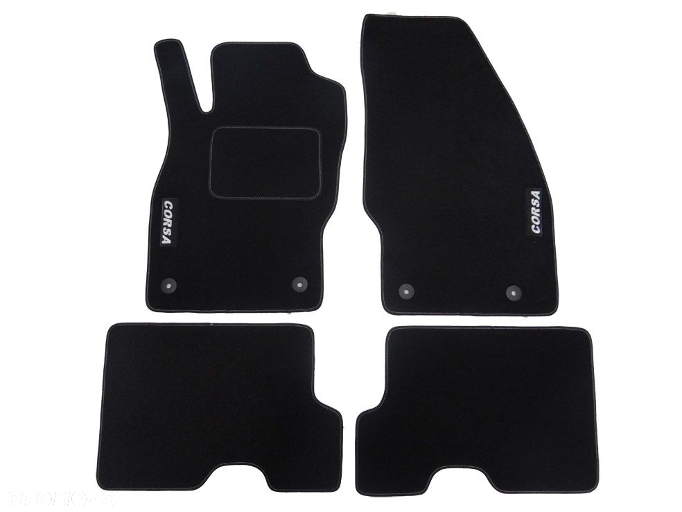 OPEL CORSA B C D 93-00 00-06 06- DYWANIKI WELUROWE - 8