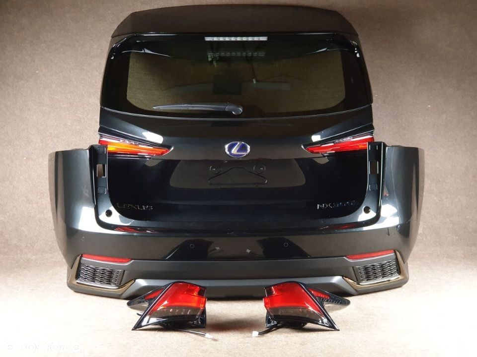 LEXUS NX F Sport 300h 2.5H od 2017 2021 roku . Klapa Lampa Zderzak Tył - 5