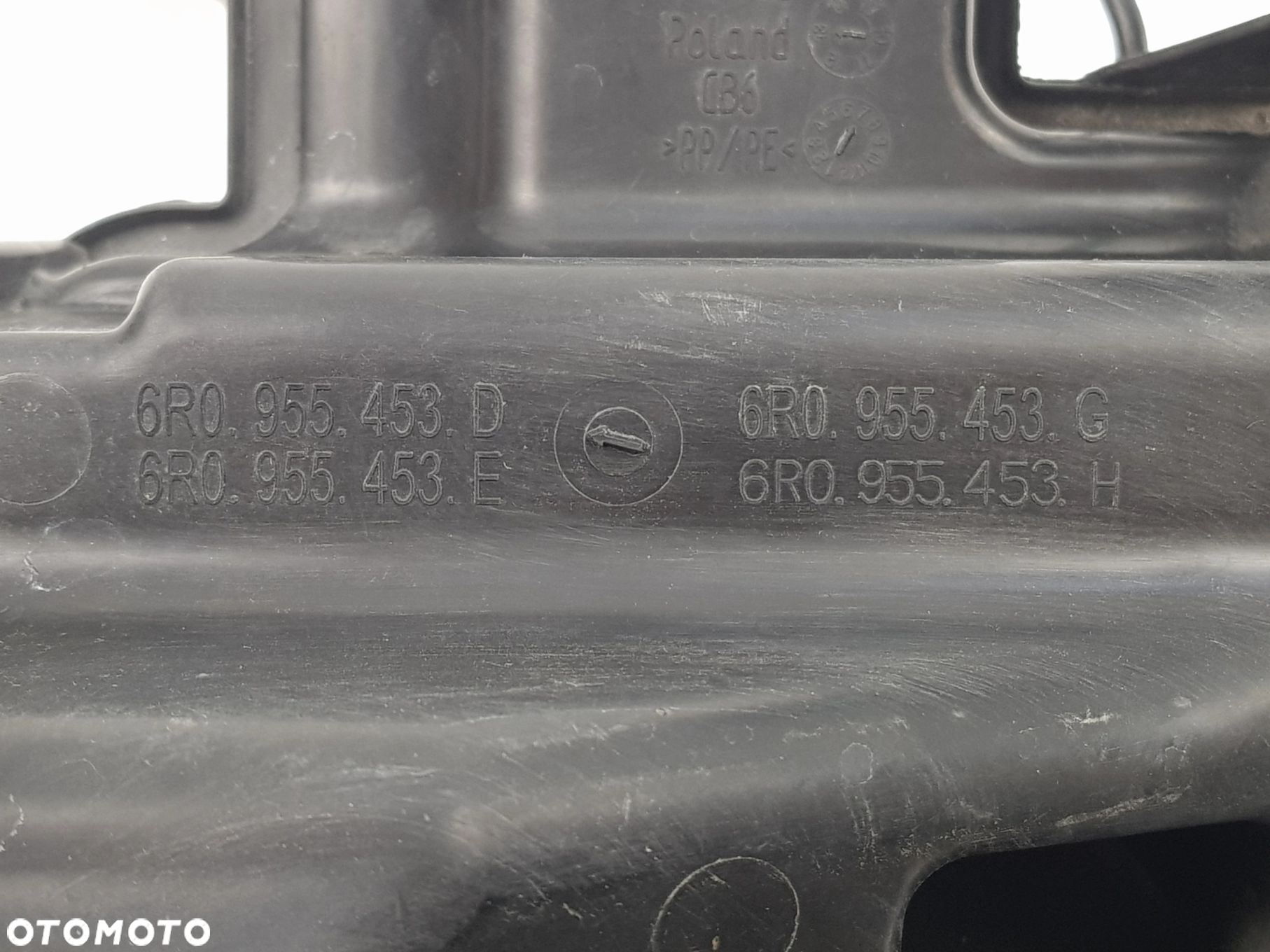 Zbiornik płynu spryskiwaczy Skoda Fabia II III 6R0955453D - 5