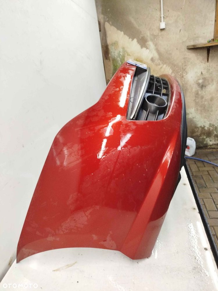 ^ ZDERZAK PRZÓD PRZEDNI RENAULT LAGUNA III 3 TENND BORDO BORDOWY HALOGENY - 2