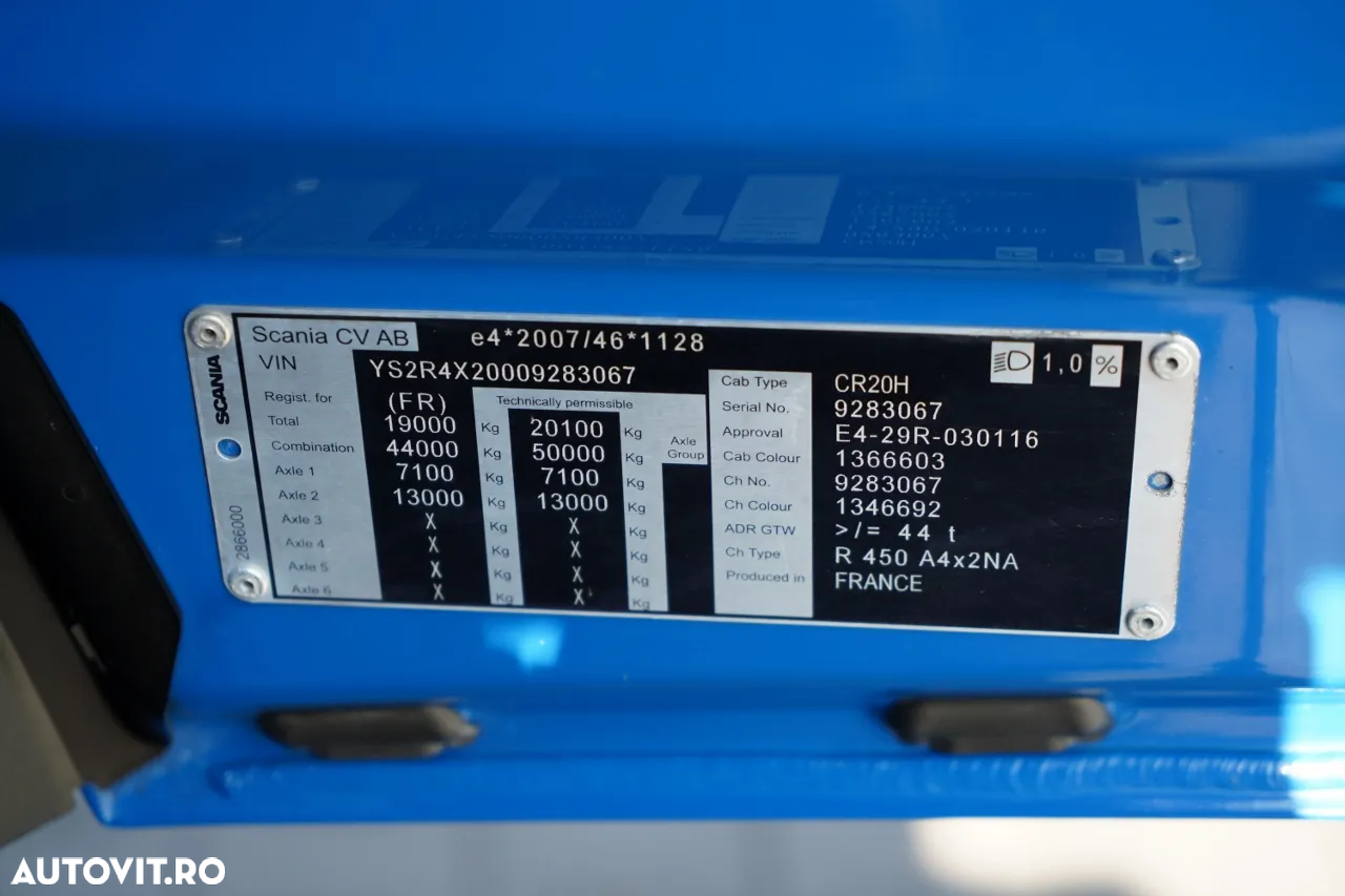 Scania R 450 / SISTEM HIDRAULIC / RETARDER / I-PARK COOL / JANTE DIN ALIAJ / CONTRACT DE REPARAȚIE POST-SERVICE - 35