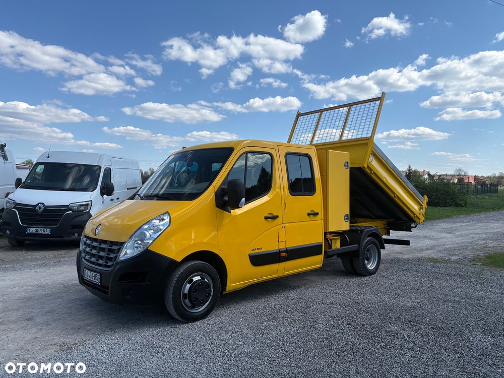 Renault MASTER 150dCi | WYWROTKA | DOKA | 7 OSOBOWY | DMC 3500KG | SPROWADZONY - 1