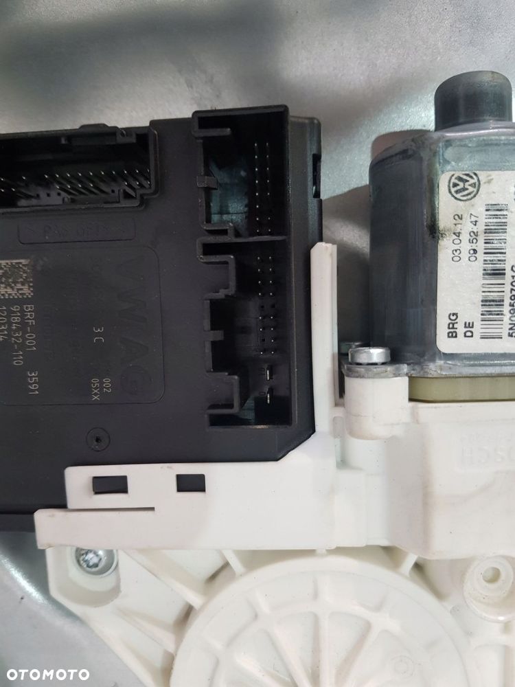 MECHANIZM PODNOŚNIK SZYBY LEWY PRZÓD 5N0837461 VW TIGUAN 5N 12R EUR - 3