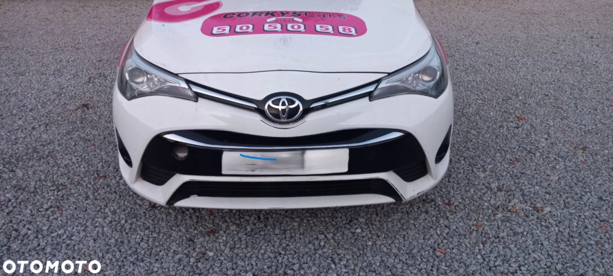 Toyota AVENSIS T27 lift zderzak przód kompletny maska błotnik pas przedni - 2