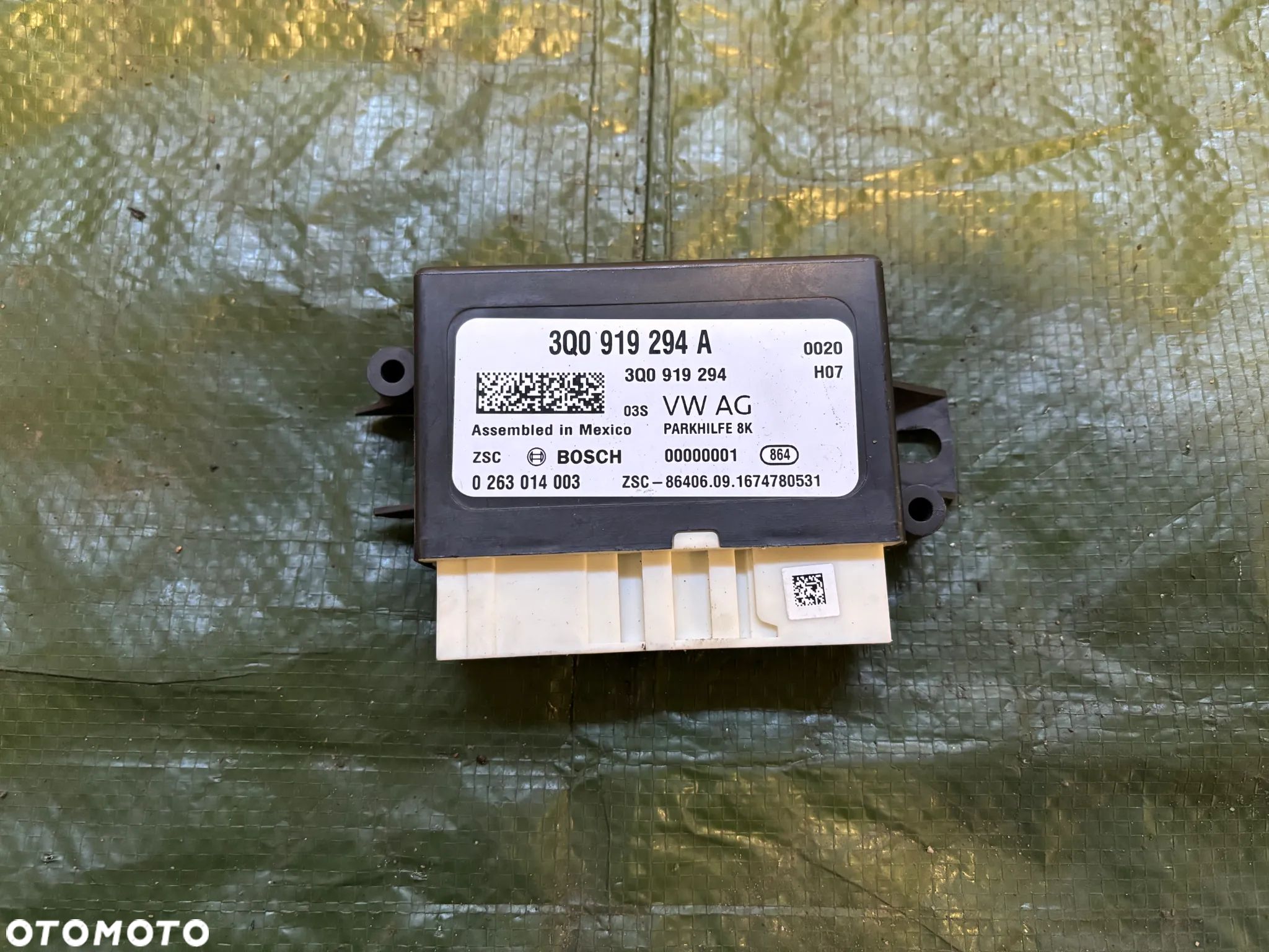 Vw Skoda Audi Tiguan II 5NA moduł sterownik PDC 3Q0919294A - 1