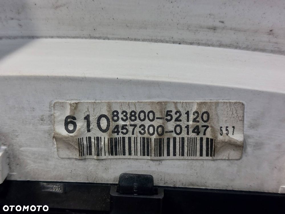 LICZNIK ZEGARY TOYOTA YARIS I 1.3 16V 83800-52120 - 3
