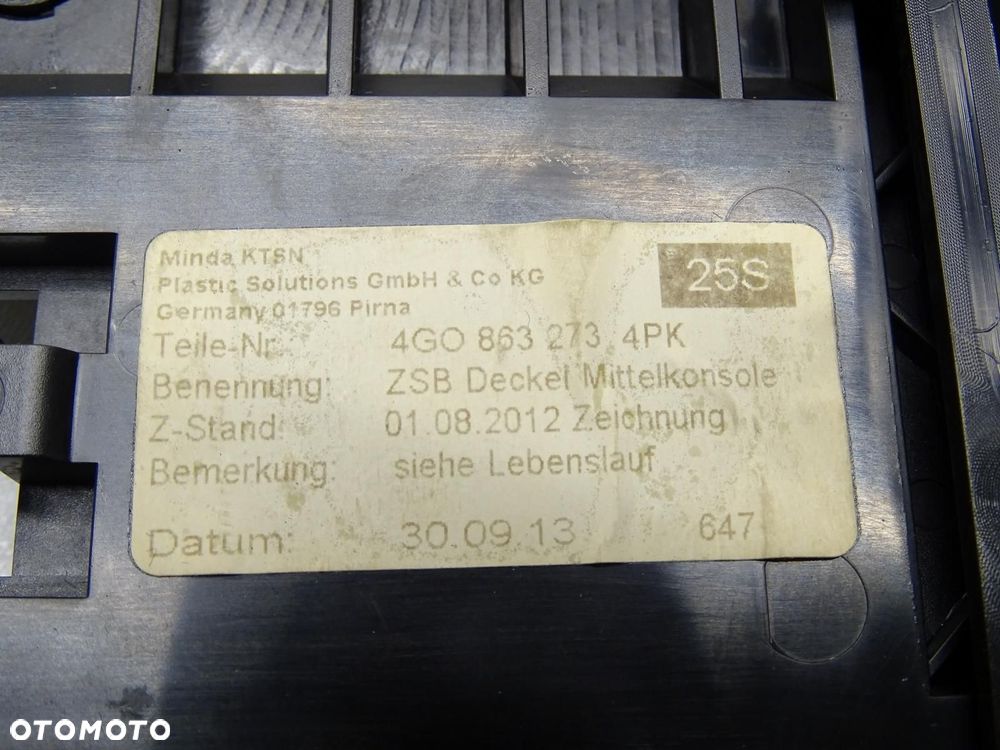 LISTWA DEKOR DRZWI PRZÓD TYŁ POPIELNICZKA KOMPLET 4G0864261 AUDI A6 C7 4G - 14