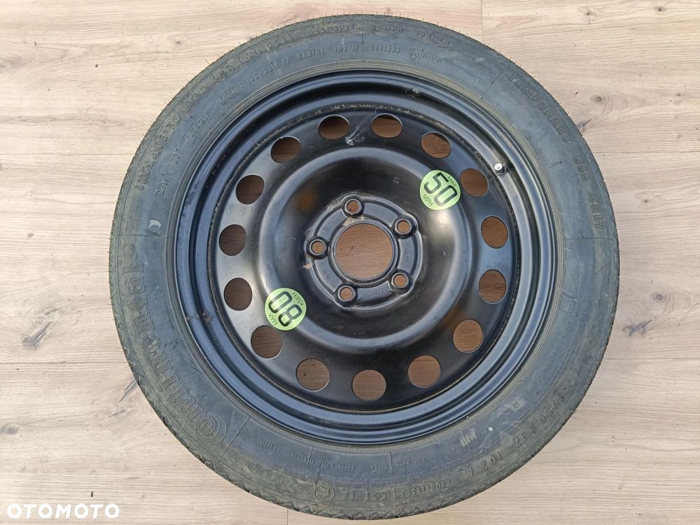 BMW E60 E61 KOŁO DOJAZDOWE ZAPASOWE 135/80 17 ET18 - 1