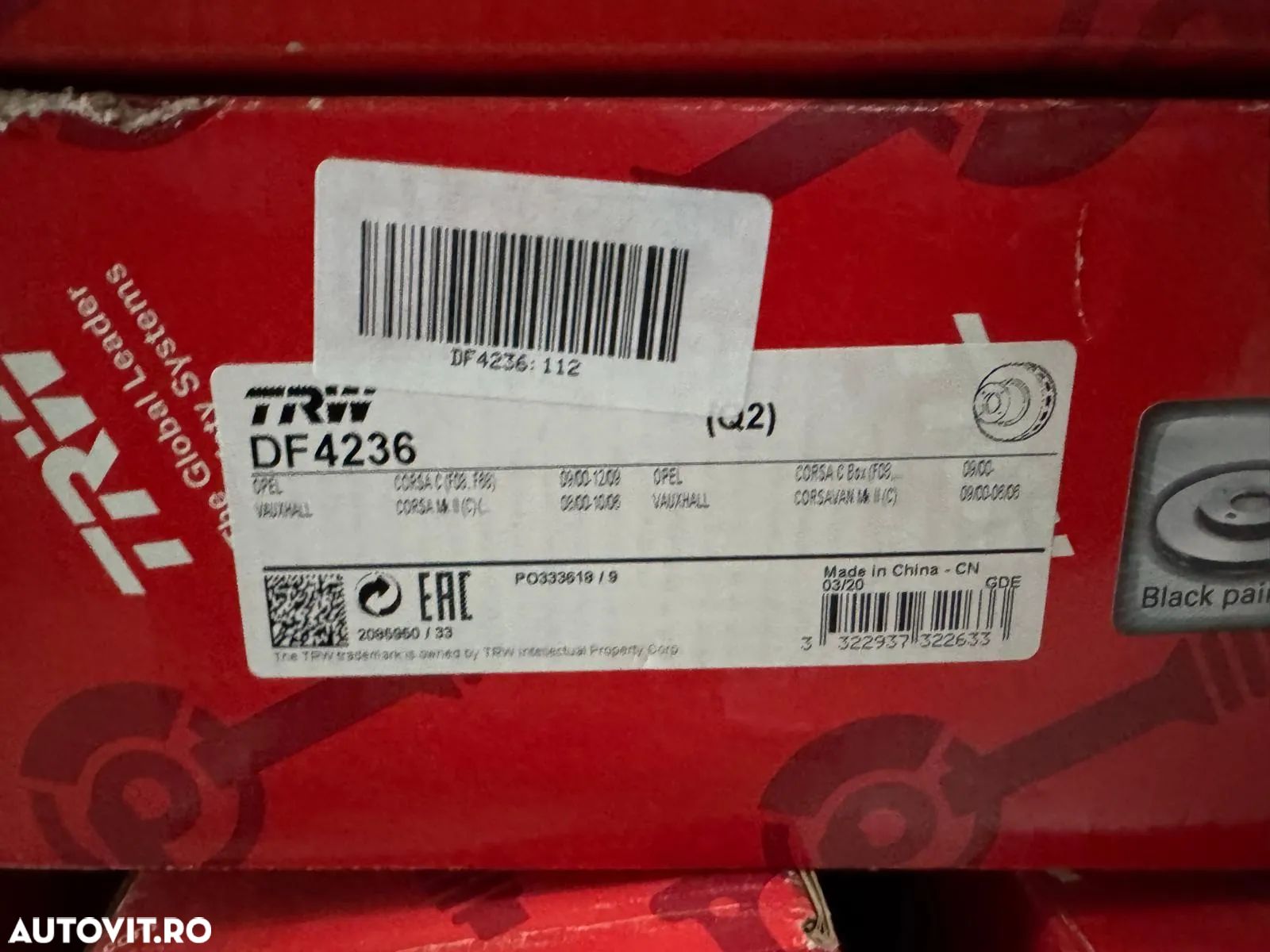 DF4236 | Disc Frana | Opel Corsa - 1