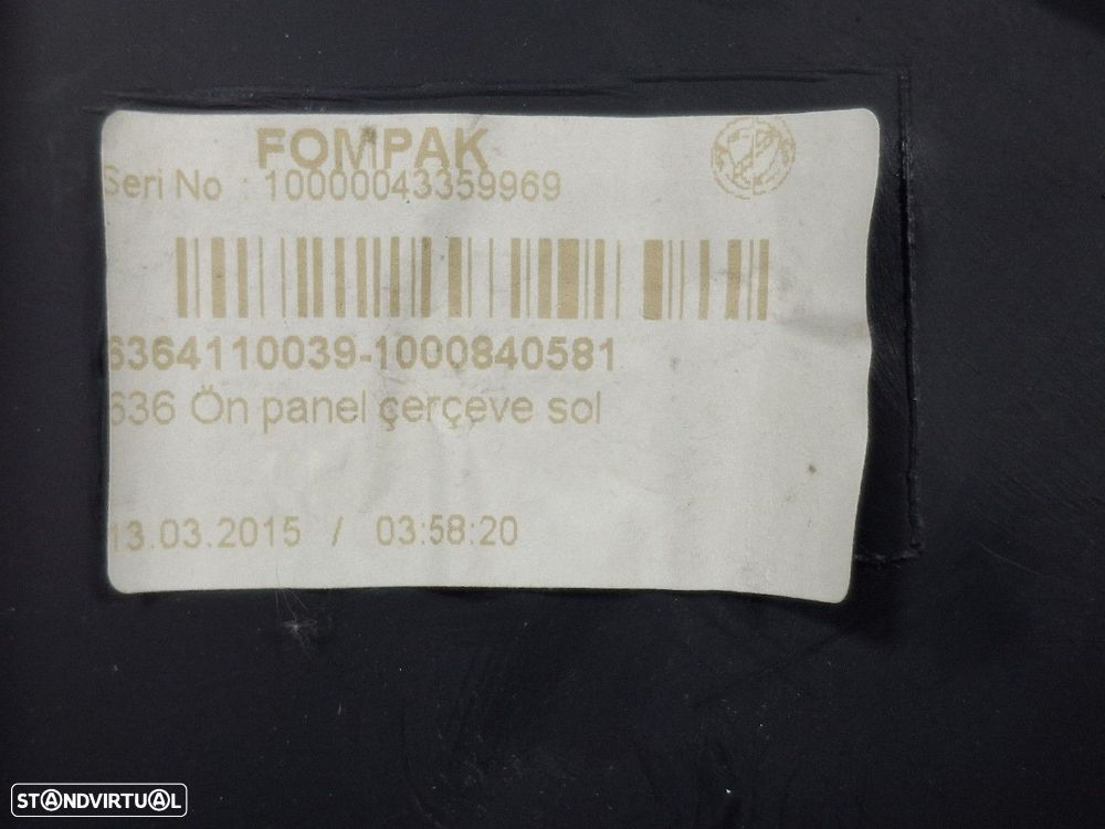 Quartela Frente Esquerda Fiat Doblo Caixa/Combi (263_) - 2