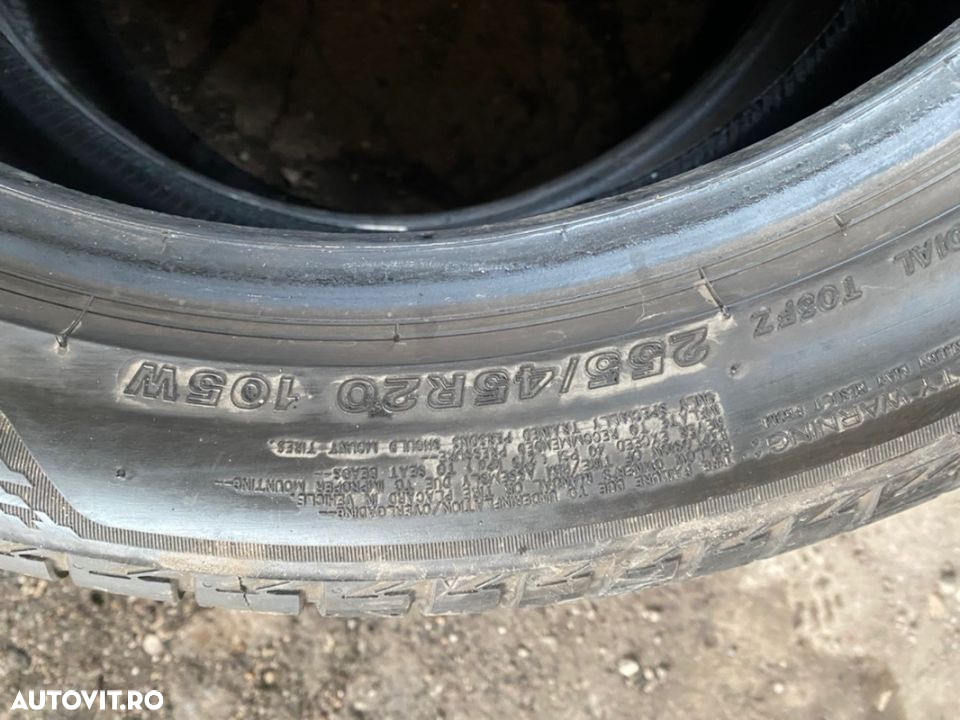 vand 2 anvelope 255/45/20 bridgestone de vară ca noi - 2