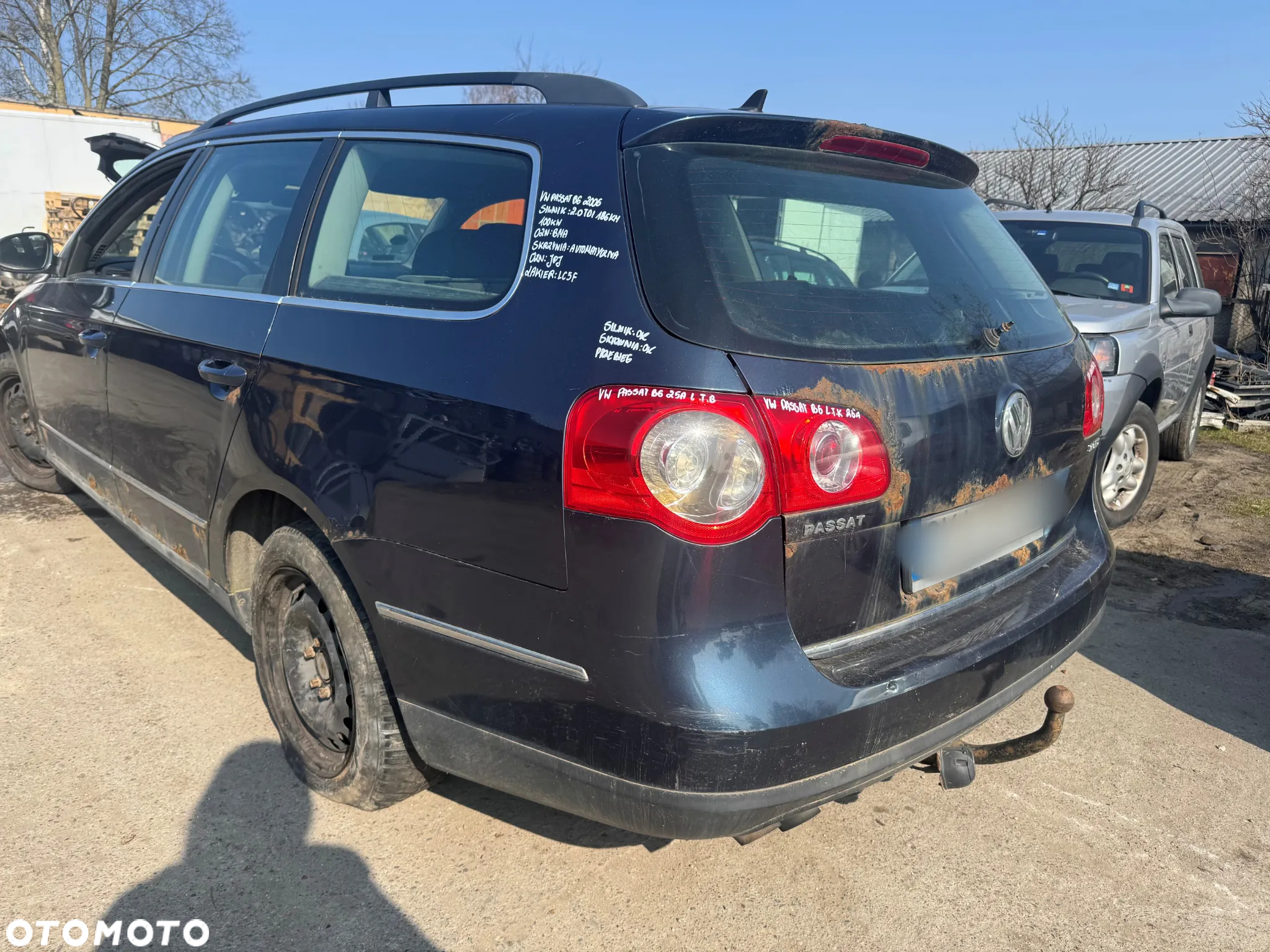 VW PASSAT B6 2006 2.0 TDI LC5F KOMBI AUTOMAT NA CZĘŚCI - 4