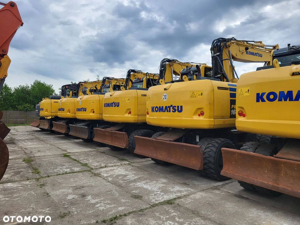 Komatsu PW 160 -10 spr z Niemiec - 2