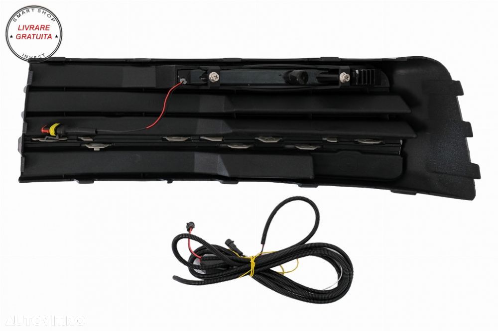 Prelungire Bara Fata Extensie Add-on cu Lumini de zi LED DRL si Eleron Luneta VW T- livrare gratuita - 11