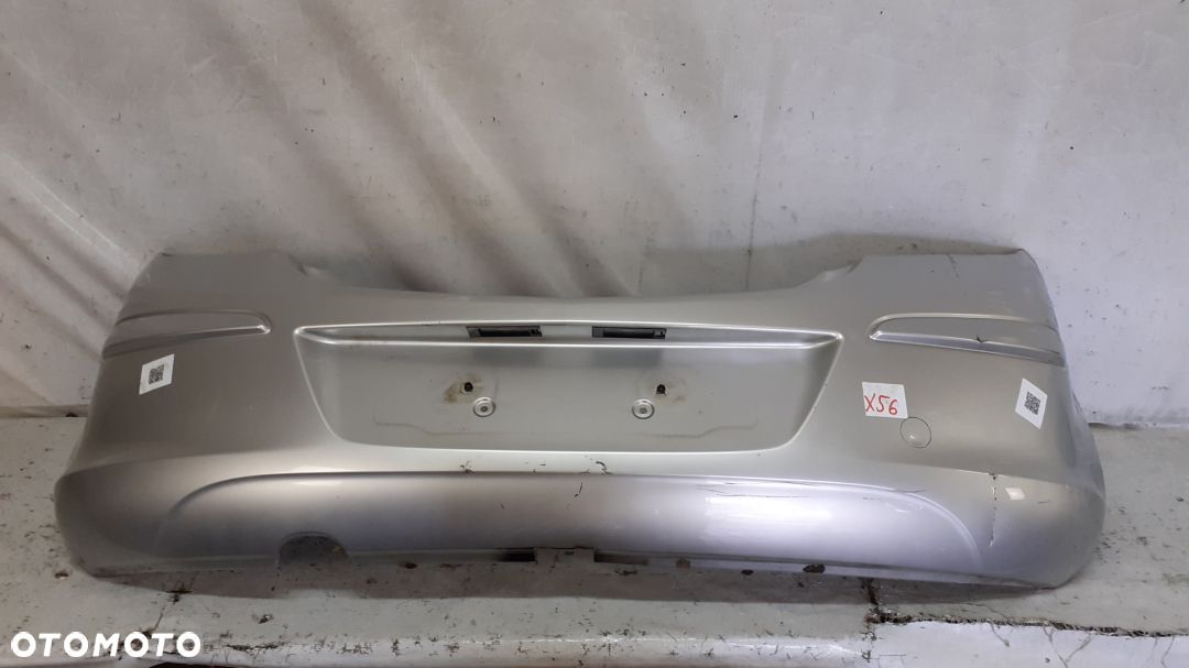 + ZDERZAK TYŁ TYLNY OPEL CORSA D Z176 SREBRNY 5D 5 DRZWI HB - 1