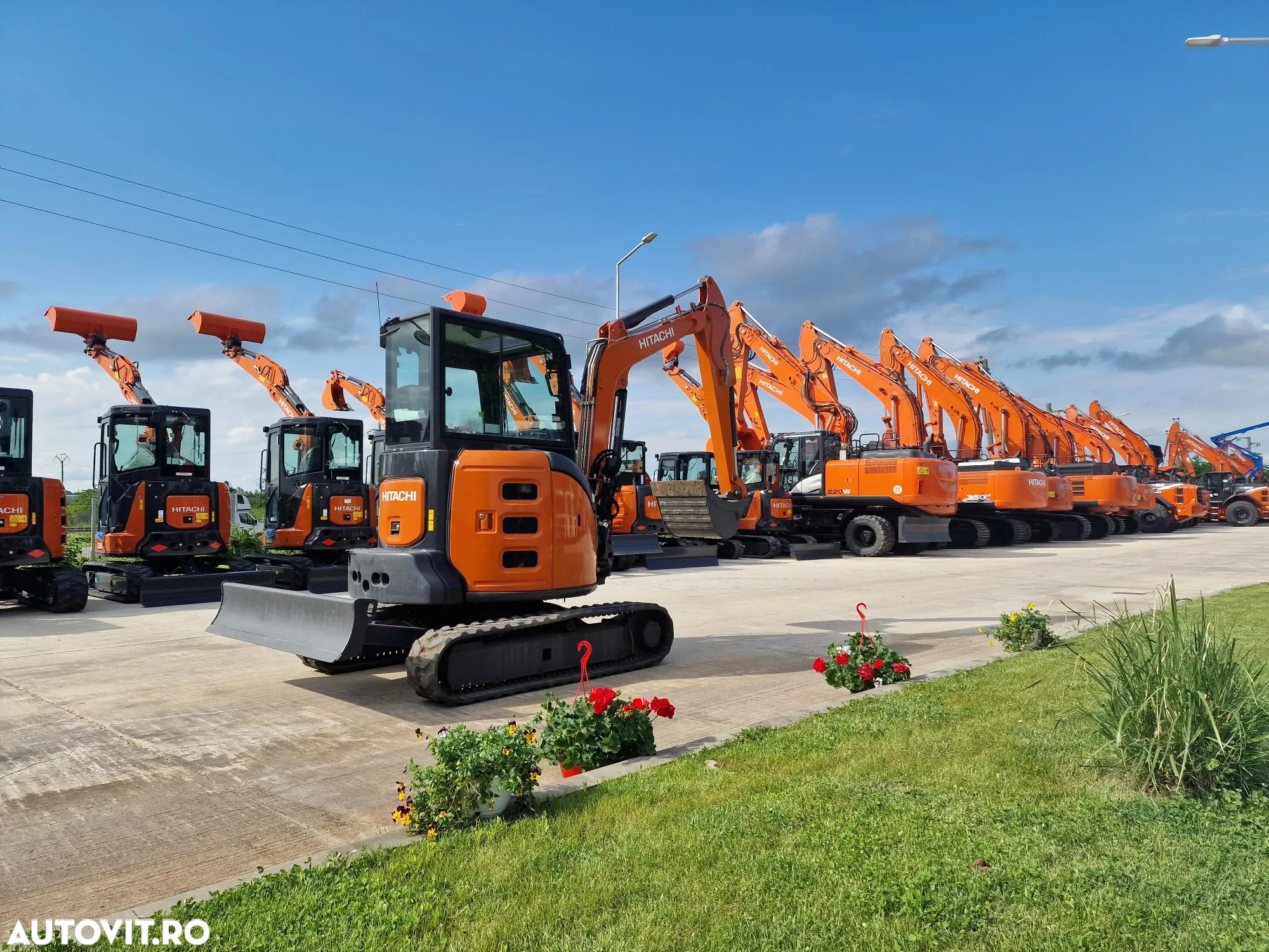 Hitachi ZX38, 2021, 1.376h, CUPLA RAPIDA+3 CUPE, 3,9tone, Ad sapare 4m, Inst picon, Aer conditionat, Senile 80% ok, produs in JAPONIA, posibilitate leasing 4 ani-PROMOTIE 36.900 EUR+Tva - 26