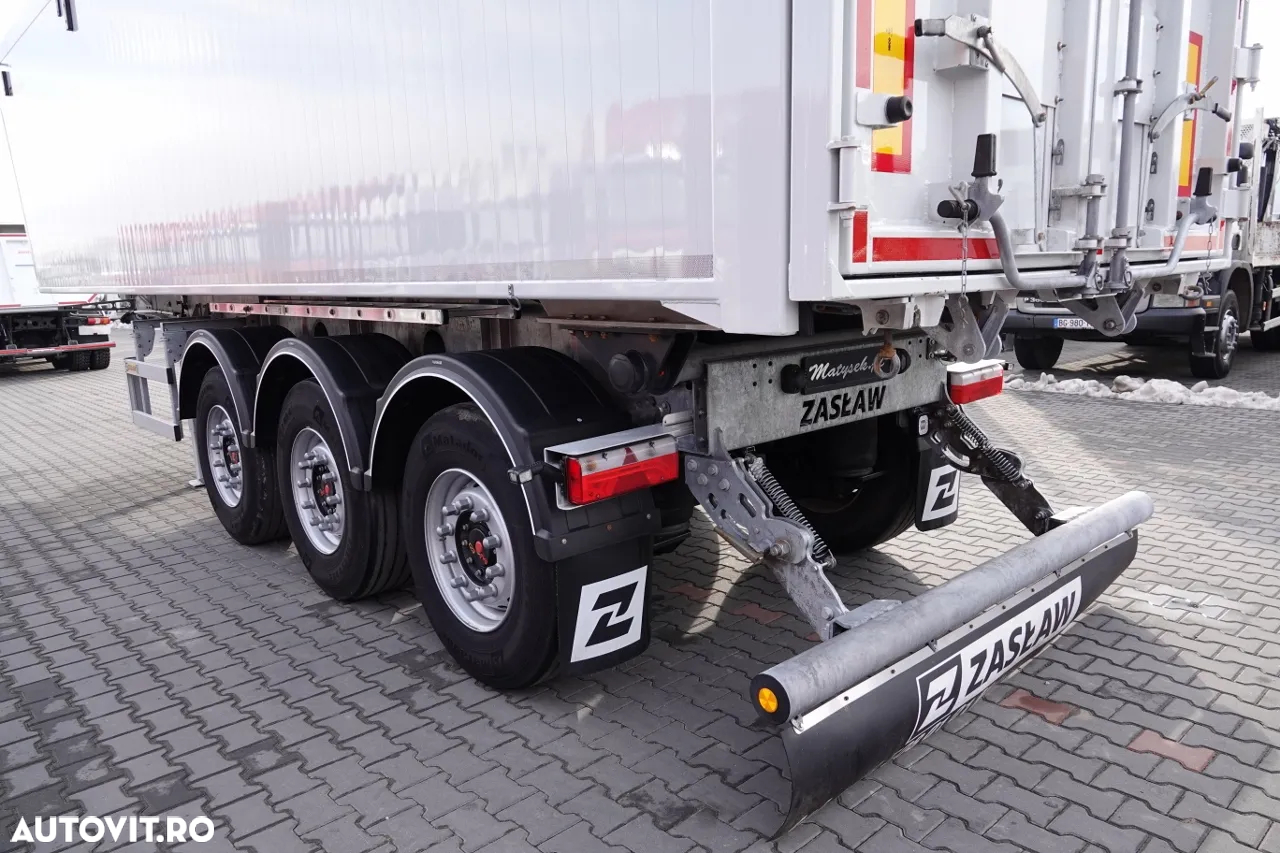 Zaslaw CAMION BASCULANTE / 46 mc / 2024 / UȘĂ clapete / AXIE RIDICABILĂ / AXI SAF - 11