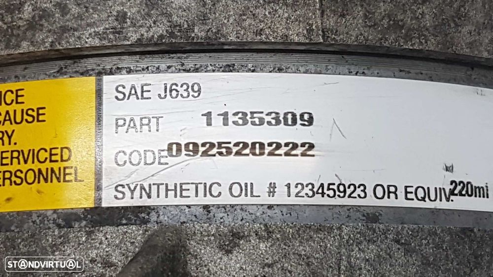 COMPRESSOR DE AR CONDICIONADO RENAULT SCENIC (JA..) 1.9 DCI AUTHENTIQUE - 6