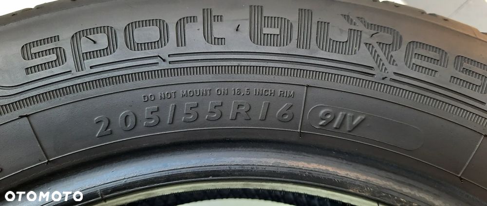 4x opona letnia Dunlop Sport Bluresponse 205/55 R16 91V 2021r. 6,50 mm - 13