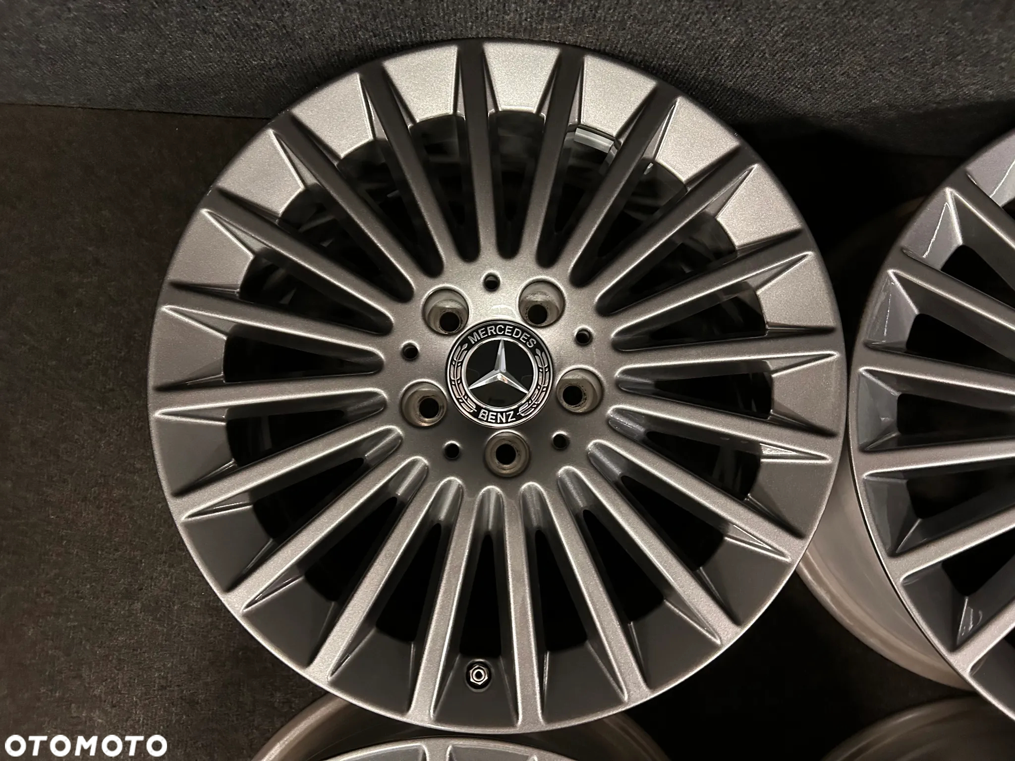 Alufelgi Mercedes C-Klasa W205, W204, E-Klasa W212, W213 17 cali 5x112 4szt. Ładne z czujnikami! - 11