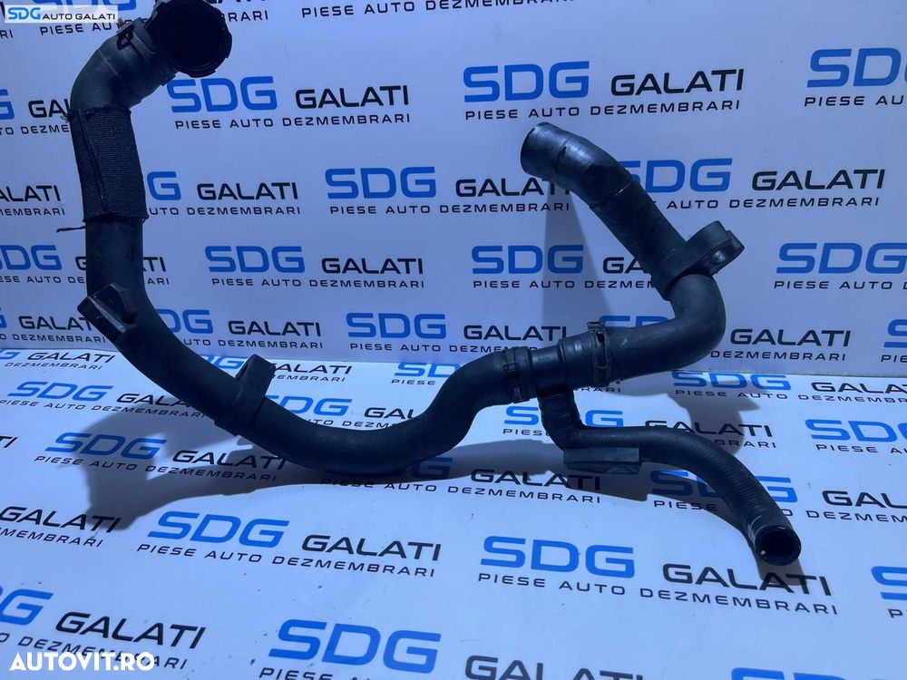 Furtun Furtunuri Conducta Conducte Radiator Apa Volkswagen Passat B6 2.0 TDI CBAA CBAB CBBB CBAC CBDC 2005 - 2010 Cod 3C0122051CK - 1