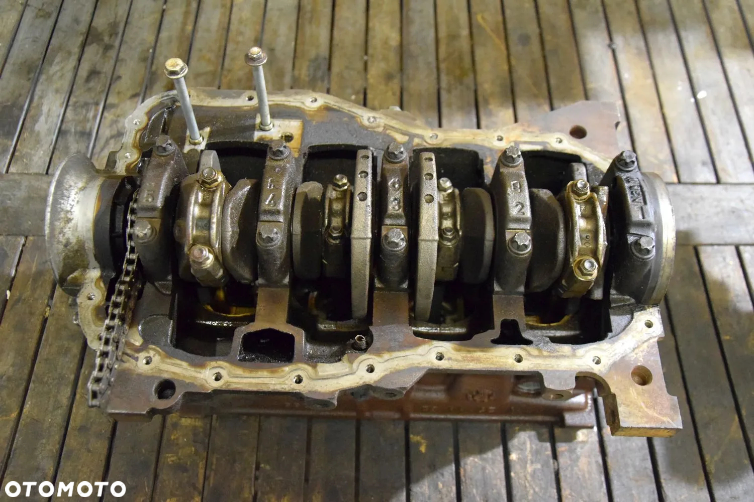 Renault Dół blok Silnika 1.6 16V K4M Clio Megane Laguna itd. Blok Wał Tłoki - 7