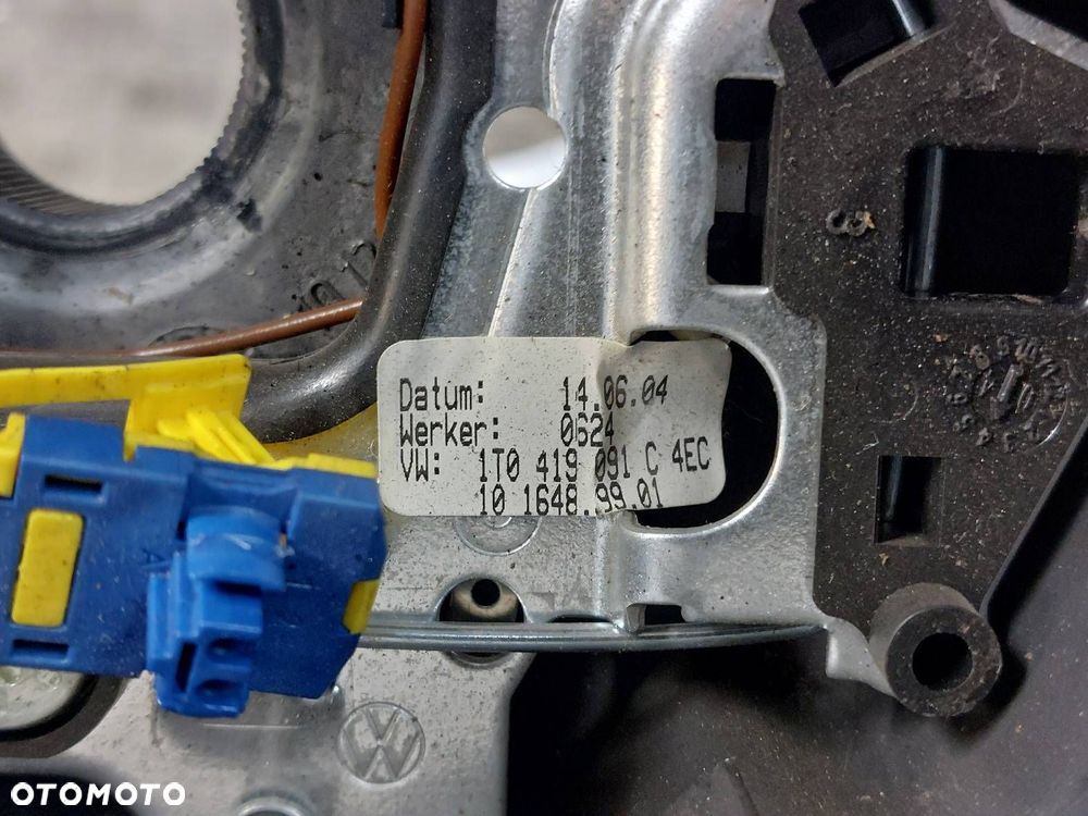 KIEROWNICA + PODUSZKA VOLKSWAGEN TOURAN I 1T0419091C 1T0880201A - 8