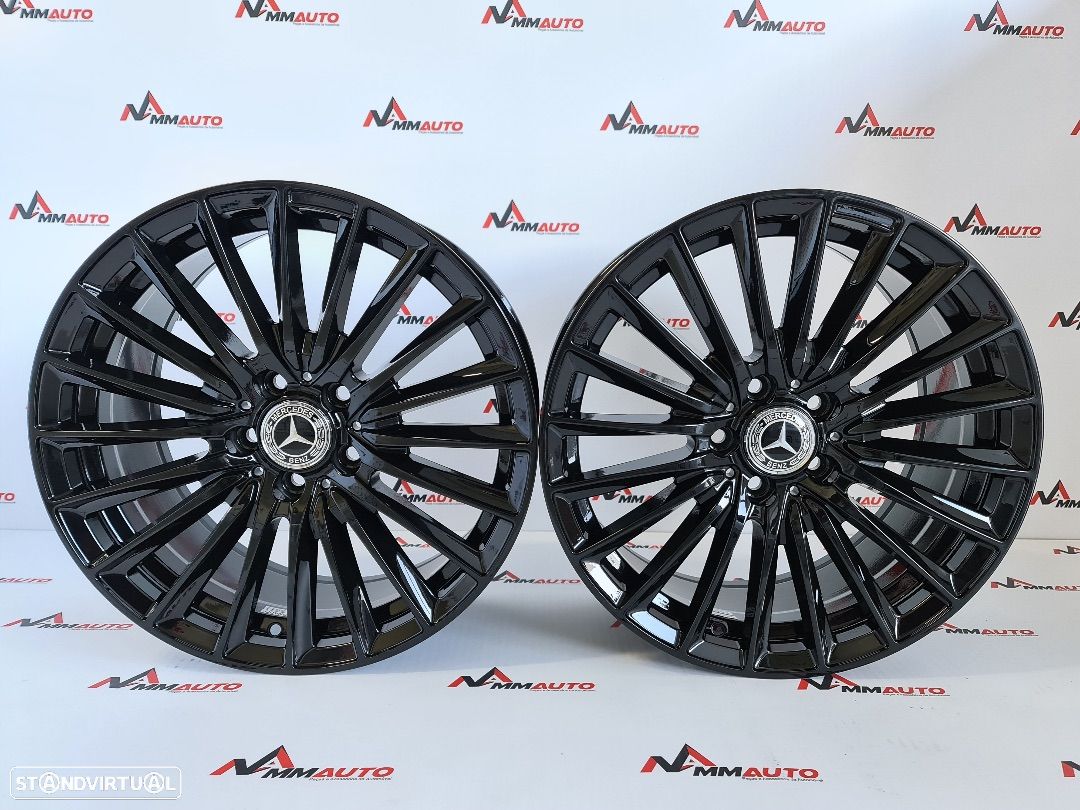 Jantes Mercedes C W206 AMG Preto Brilho 17 - 1