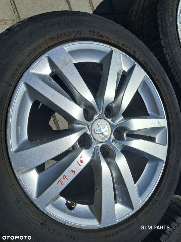 peugeot 308 ii t9 felgi aluminiowe 16" 5x108 7" et44 - 11