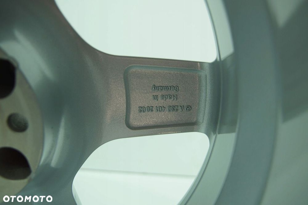 KOMPLET FELG FELGI 18 AMG RONAL MERCEDES SL R230 CL W215 ORYGINAŁ - 9
