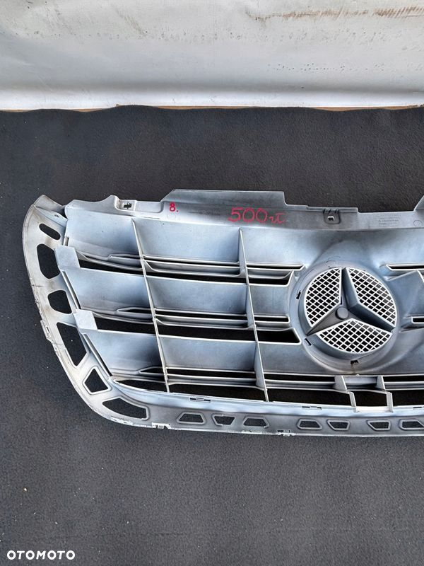 MERCEDES SPRINTER 907 910 16- ATRAPA PLASTIK GRILL Biała lakier Oryginał - 9