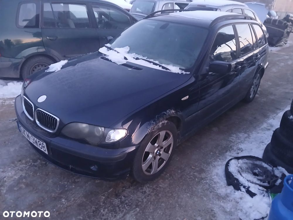 bmw e46 lift kombi touring 317 orientblau maska zderzak lampa grill błotnik drzwi zbiornik - 1