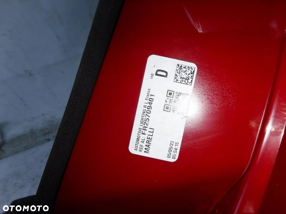 peugeot 307 lift hb lampa tył prawa nowa oryginał wkład tylna - 5