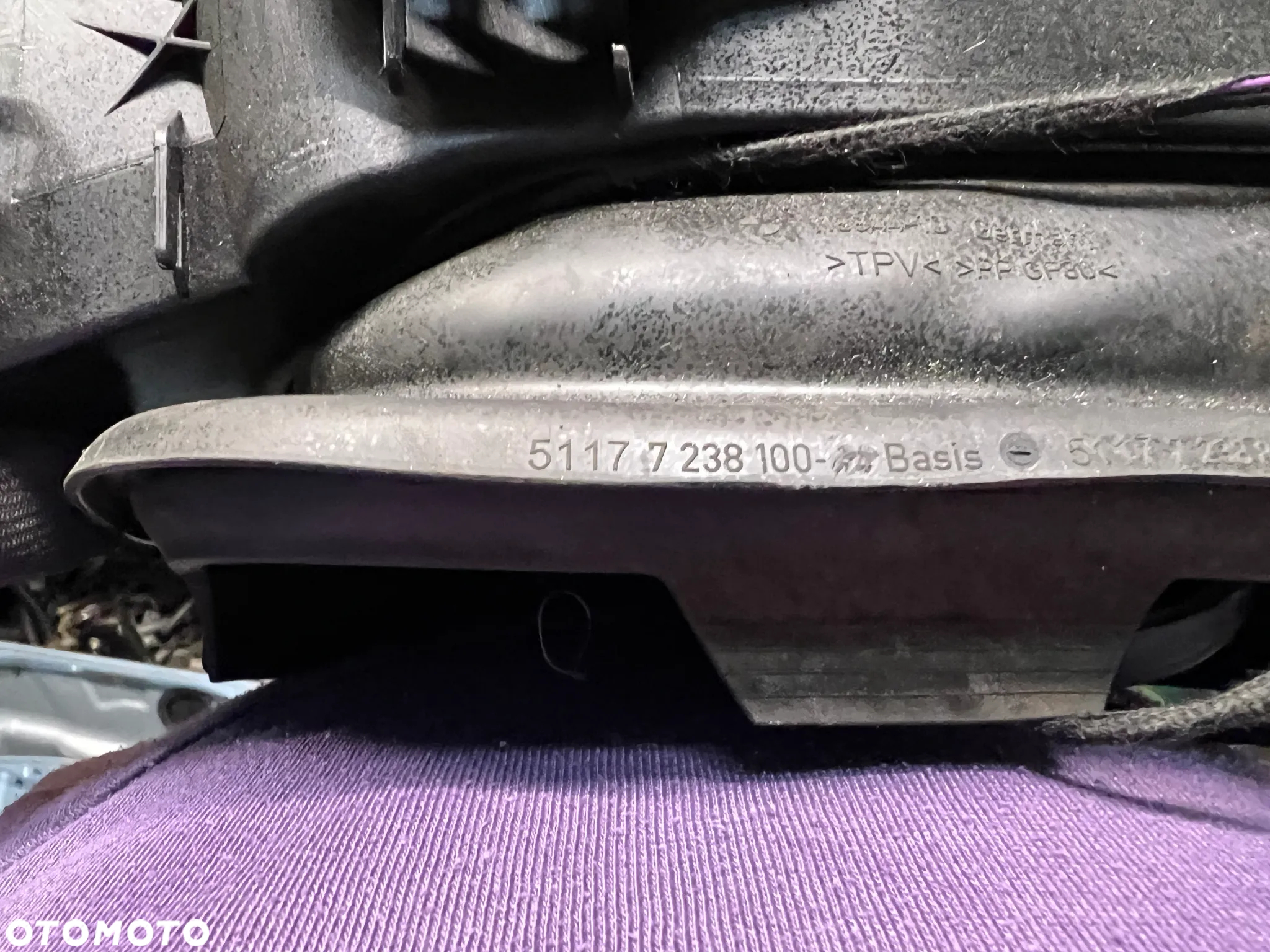 Klapka wlewu paliwa wlew BMW 3 F30 300 7238100 - 5