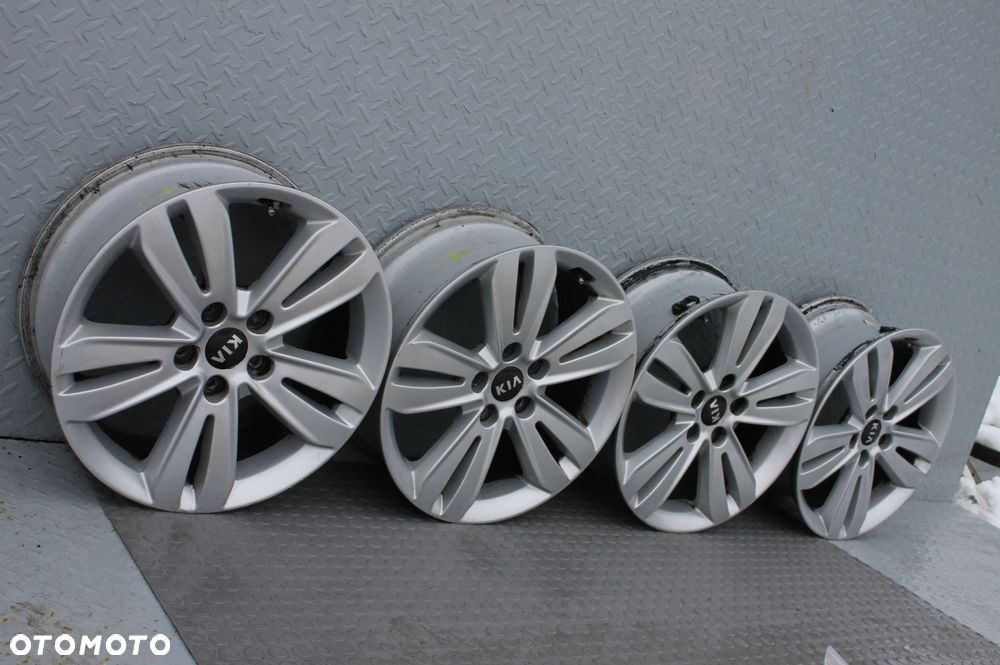 felgi + czujniki alufelgi 17 cali 5x114.3 et48 7j kia sportage iv 15-21 - 16