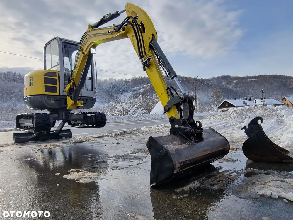Wacker Neuson EZ38 koparka 4tony 2018r 1289h Import Norwegia-Maszyna JAK NOWA aktualna DEKRA 2026r. silnik Yanmar. dodatkowa linia Hydr. Zamki na tłokach. Szybko-złącze Hydra. 2 łyżki. Zero luzów wycieków. Okazja! - 20