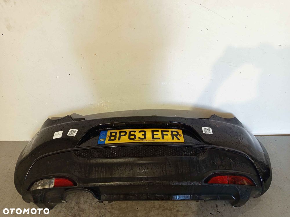 + ZDERZAK TYŁ TYLNY DO ALFA ROMEO MITO 981/B CZARNY PDC CZUJNIKI - 1