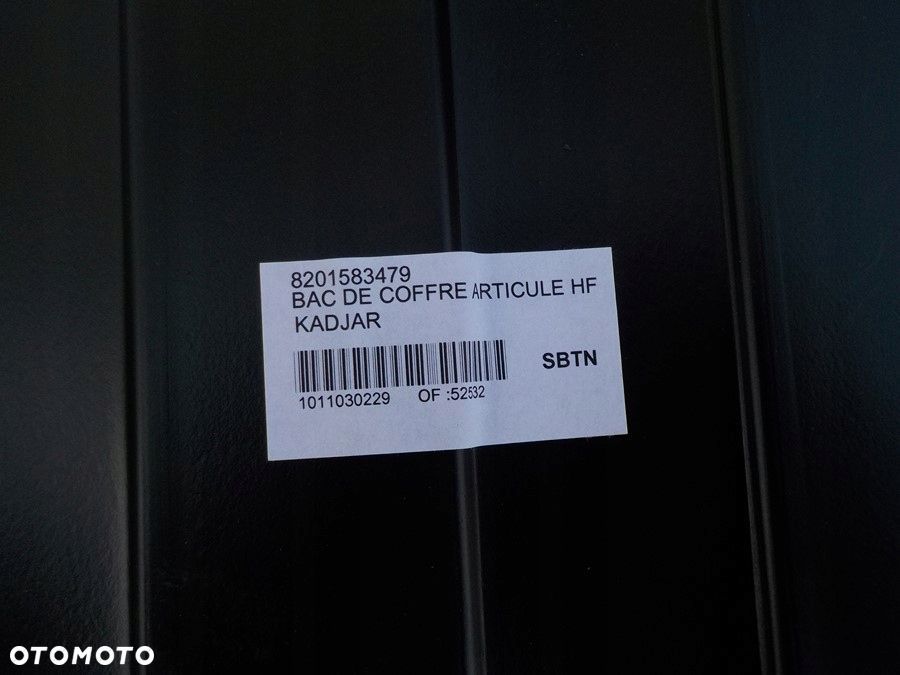 RENAULT KADJA R DYWAN MATA BAGAŻNIKA NOWA ORYGINAŁ - 2