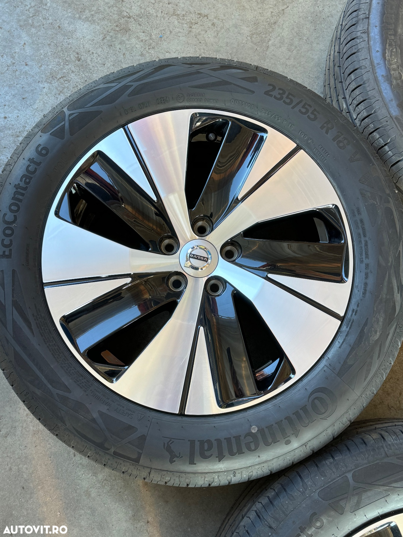 Vând jante originale Volvo Xc40-Xc60 pe 18” cu anvelope vară noi - 6