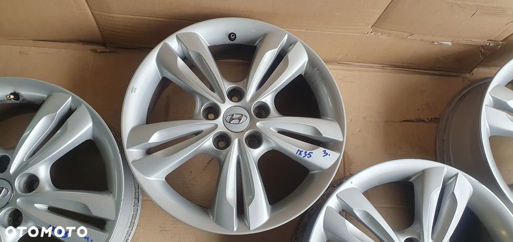 Alufelgi felgi aluminiowe alusy 5x114.3 R17 6,5J R17 Hyundai ix35 52910-2S200 - 4