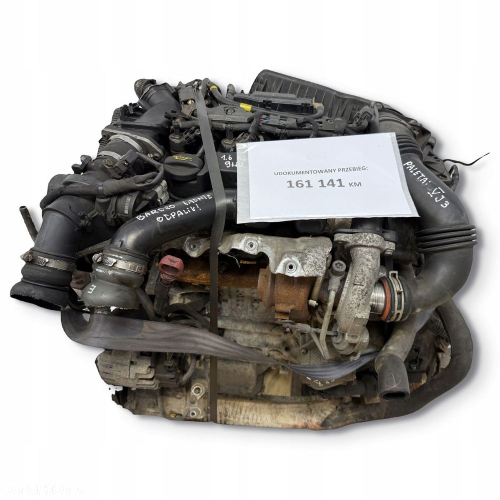 SILNIK 9HU Citroen Jumpy II Peugeot Expert Fiat Scudo 1.6 HDI MJ kompletny - 1