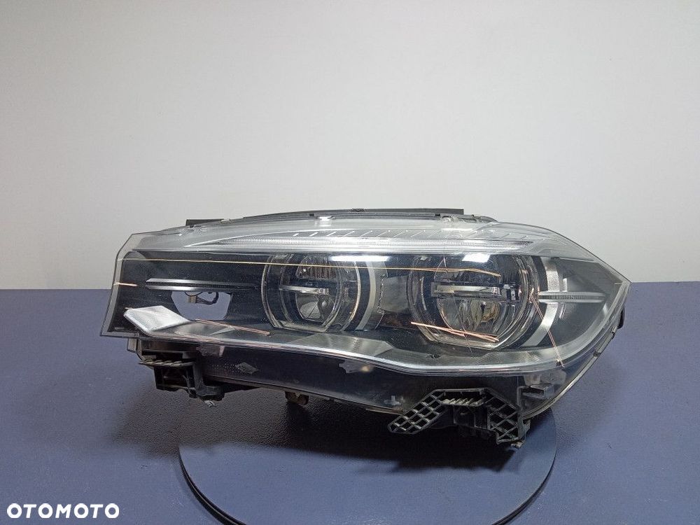 BMW X5 X6 F15 F16 REFLEKTOR LEWY LAMPA PRZÓD LED ADAPTIVE EU 7471347 - 1
