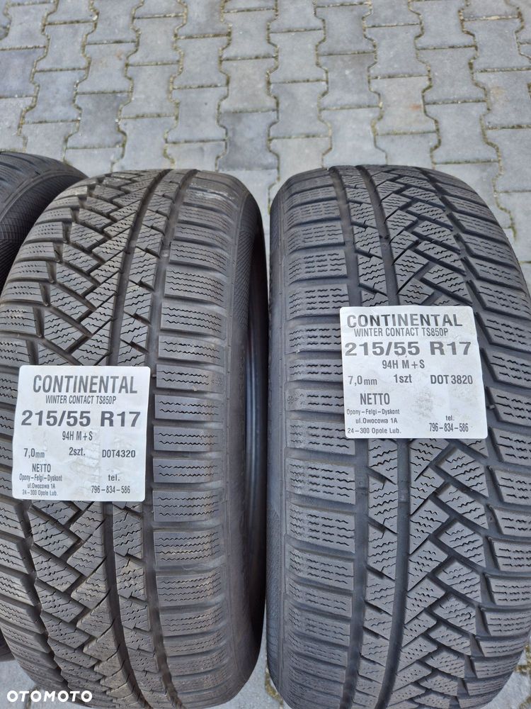 Opony Continental 215 55 R17 - 3